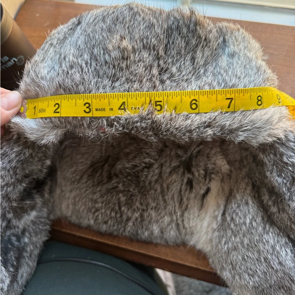 Mad Bomber  Hat Large Trapper Fake  Fur Lined Snap Button Pilot Cap - Picture 11 of 13